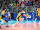 Ukraine men's national volleyball team during the 2022 FIVB Volleyball Men's World Championship.