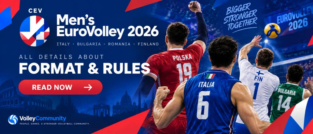 Men’s EuroVolley 2026 format and rules guide – tournament structure, hosts and competition details