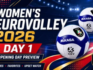 Women’s EuroVolley 2026 Day 1 opening matches preview