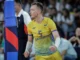 Oleh Plotnytskyi of Ukraine during Men’s EuroVolley 2026 ahead of the Round of 16